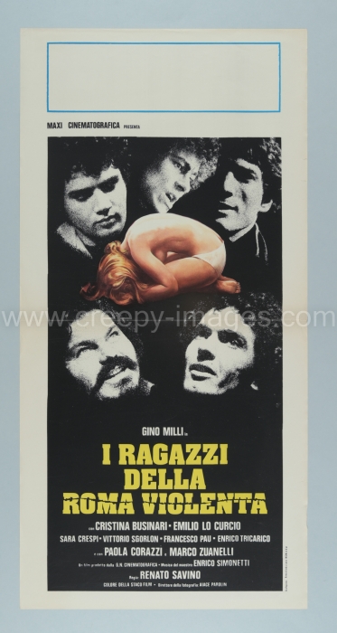 Youth of Violent Rome / I ragazzi della Roma violenta - Italian Locandina
